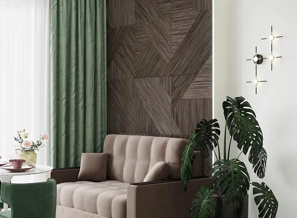 Дизайн квартиры 40 кв.м в ЖК Хорошевский