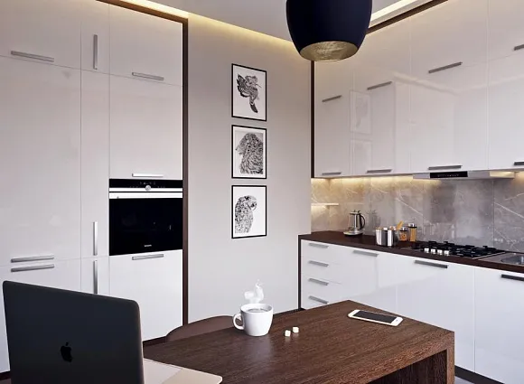 Дизайн-проект 2-комнатной квартиры 70.20 кв.м по адресу: Москва, поселение Десеновское, улица Андерсена, дом 13