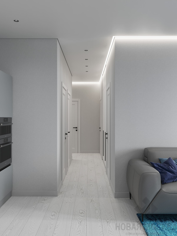 Дизайн двухкомнатной квартиры по адресу ул. Эдварда Грига, дом 16, корпус 1_5 Дизайн двухкомнатной квартиры по адресу ул. Эдварда Грига, дом 16, корпус 1_5