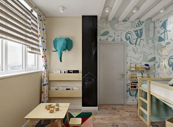 Дизайн квартиры 77 кв.м в ЖК Новокосино_11 Дизайн квартиры 77 кв.м в ЖК Новокосино