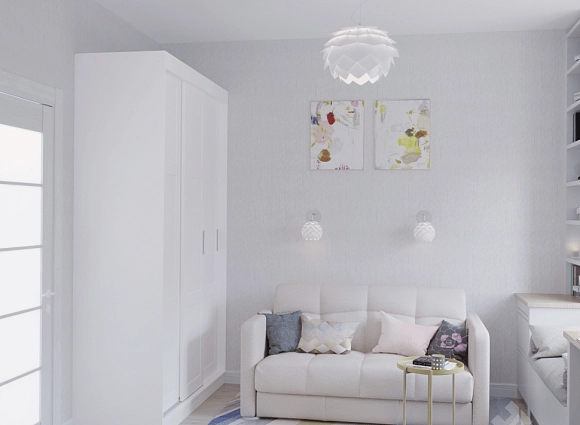 Дизайн-проект 1-комнатной квартиры 44 кв.м по адресу: Красногорск, улица Пришвина, дом 7_7 Дизайн-проект 1-комнатной квартиры 44 кв.м по адресу: Красногорск, улица Пришвина, дом 7