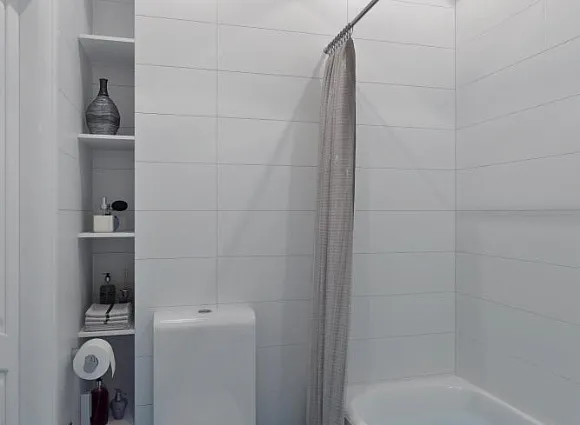 Дизайн-проект 1-комнатной квартиры 38 кв.м по адресу: г. Москва, Береговой проезд, владение 5, корпус 2