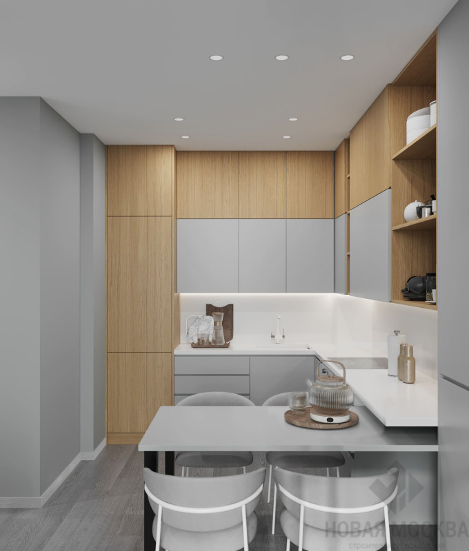 Дизайн однокомнатной квартиры по адресу: Прокшинский проспект, дом 7_6 Дизайн однокомнатной квартиры по адресу: Прокшинский проспект, дом 7_6