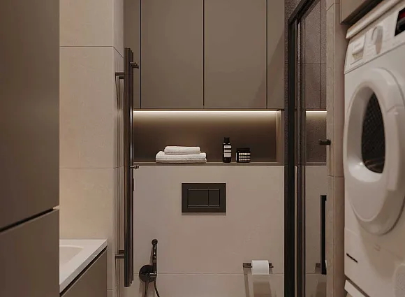 Дизайн трехкомнатной квартиры по адресу: улица Эдварда Грига, дом 9, корпус 3