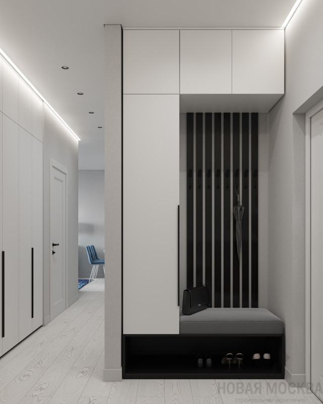 Дизайн двухкомнатной квартиры по адресу ул. Эдварда Грига, дом 16, корпус 1_7 Дизайн двухкомнатной квартиры по адресу ул. Эдварда Грига, дом 16, корпус 1_7