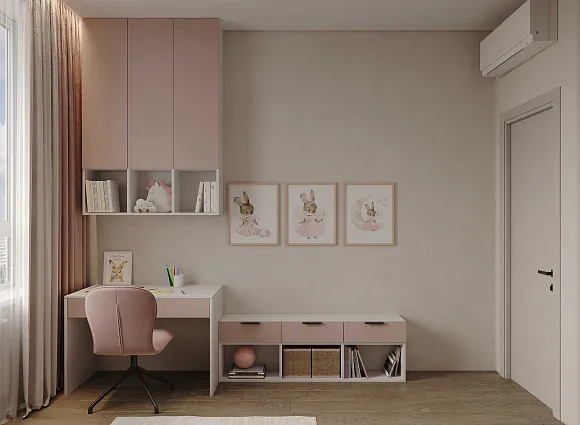 Дизайн трехкомнатной квартиры по адресу: улица Эдварда Грига, дом 9, корпус 3