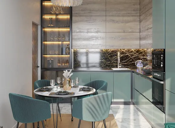 Дизайн квартиры 70 кв.м в ЖК Москва А101