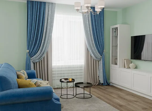 Дизайн квартиры 88 кв.м в ЖК Лучи_2 Дизайн квартиры 88 кв.м в ЖК Лучи