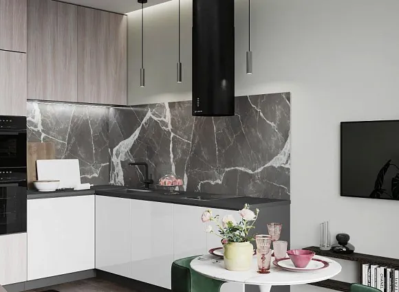 Дизайн квартиры 40 кв.м в ЖК Хорошевский