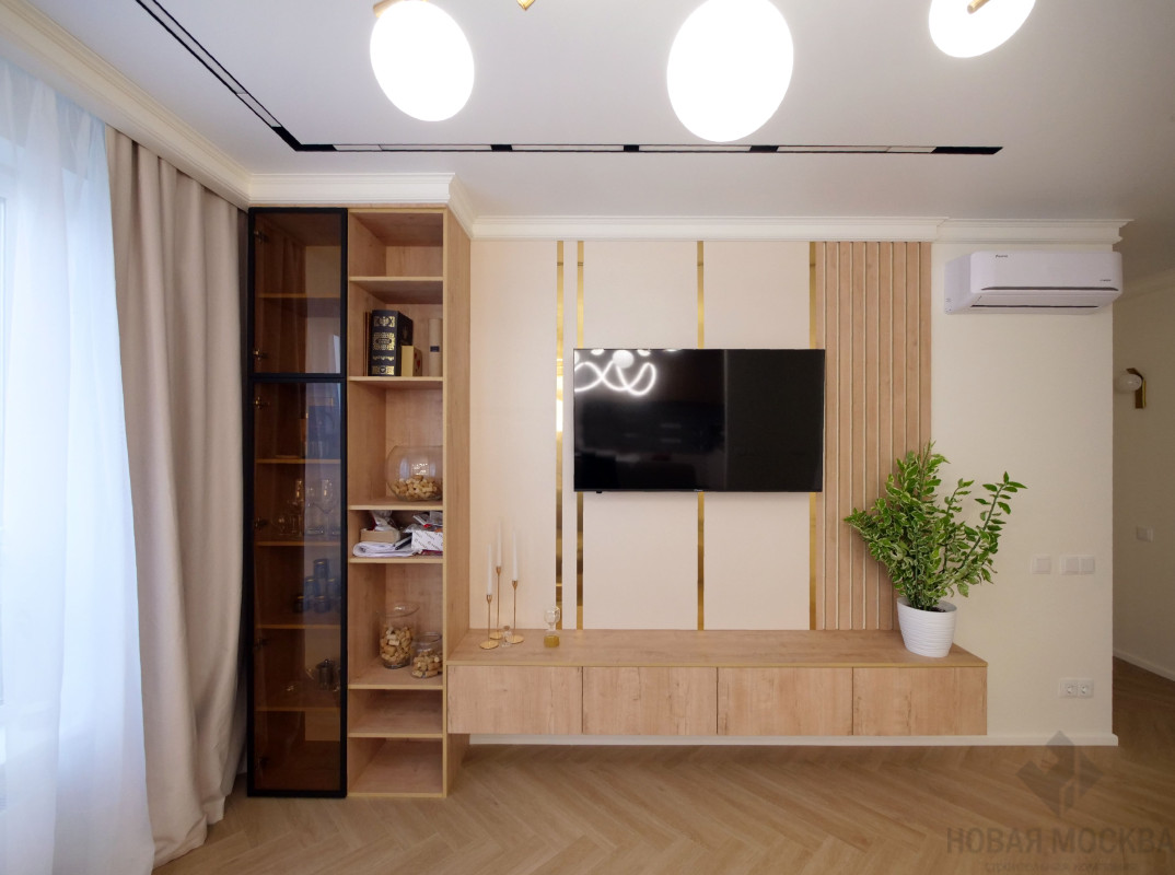 Ремонт под ключ двухкомнатной квартиры по адресу ул. Поляны, 5а-1_1 Ремонт под ключ двухкомнатной квартиры по адресу ул. Поляны, 5а-1_1