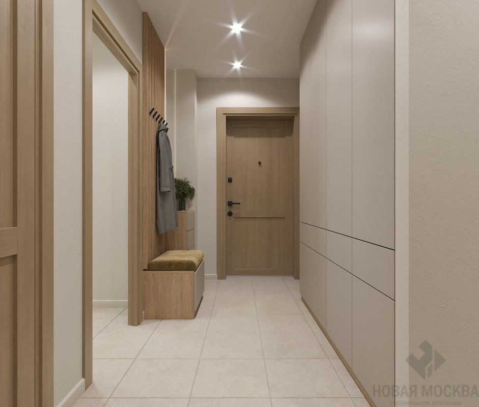 Дизайн двухкомнатной квартиры по адресу ул. Старокрымская, дом 15, корпус 2_8 Дизайн двухкомнатной квартиры по адресу ул. Старокрымская, дом 15, корпус 2_8