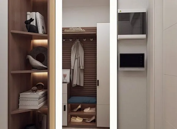 Дизайн-проект 2-комнатной квартиры 50,8 кв.м в ЖК Белые ночи_17 Дизайн-проект 2-комнатной квартиры 50,8 кв.м в ЖК Белые ночи