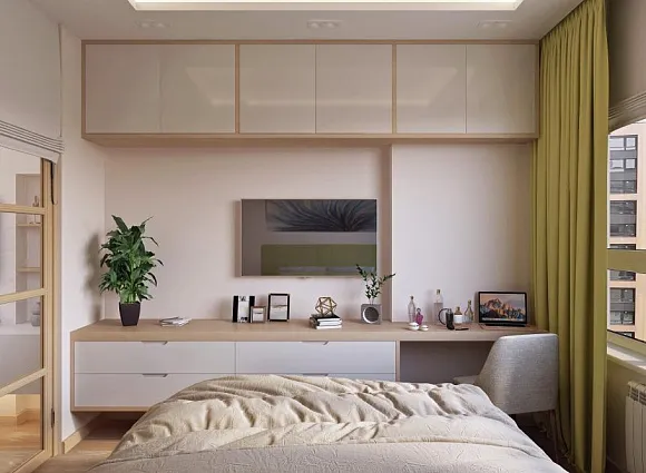 Дизайн-проект 3-комнатной квартиры 93 кв.м в ЖК Скандинавия