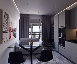 Дизайн двухкомнатной квартиры 59 кв.м в ЖК Скандинавия_2