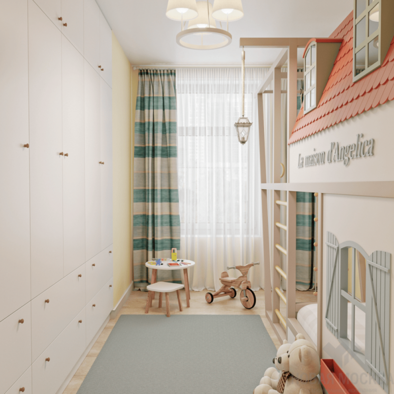 Дизайн-проект 2-комнатной квартиры 70 кв.м в ЖК Скандинавия_10 Дизайн-проект 2-комнатной квартиры 70 кв.м в ЖК Скандинавия_10