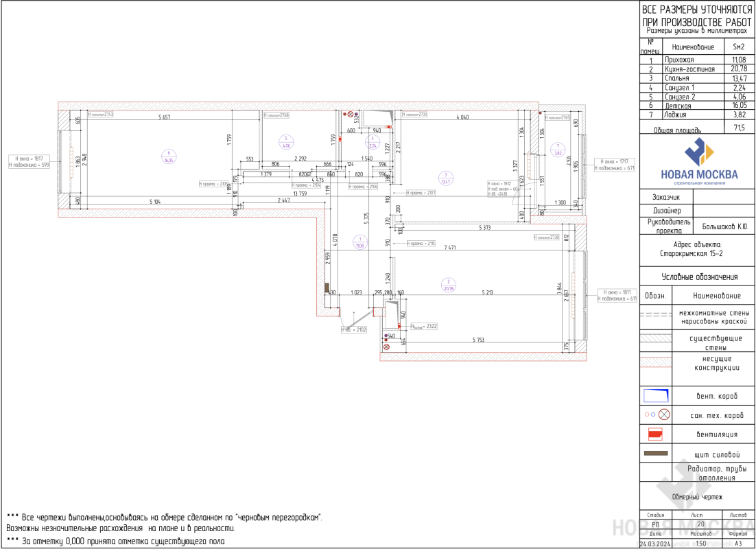 Дизайн двухкомнатной квартиры по адресу ул. Старокрымская, дом 15, корпус 2_28 Дизайн двухкомнатной квартиры по адресу ул. Старокрымская, дом 15, корпус 2_28