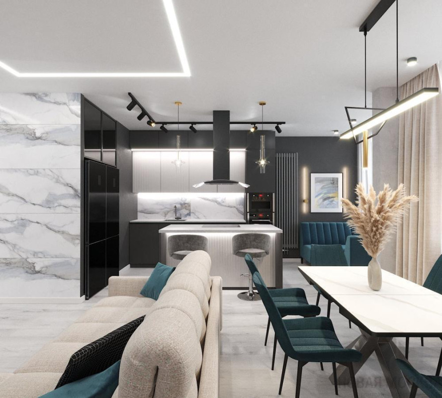 Дизайн-проект трехкомнатной квартиры по адресу ул. Родниковая, 30/3_1 Дизайн-проект трехкомнатной квартиры по адресу ул. Родниковая, 30/3_1