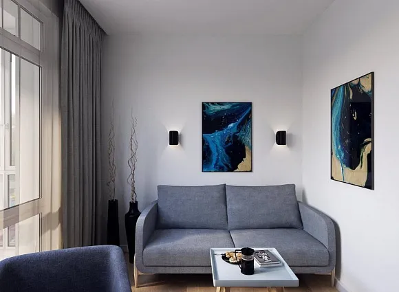 Дизайн-проект 2-комнатной квартиры 50,8 кв.м в ЖК Белые ночи_13 Дизайн-проект 2-комнатной квартиры 50,8 кв.м в ЖК Белые ночи