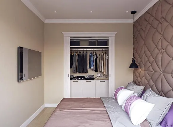 Дизайн-проект 1-комнатной квартиры 40,9 кв.м по адресу: Москва, поселение Сосенское, поселок Коммунарка, улица Бачуринская, дом 7, корпус 2