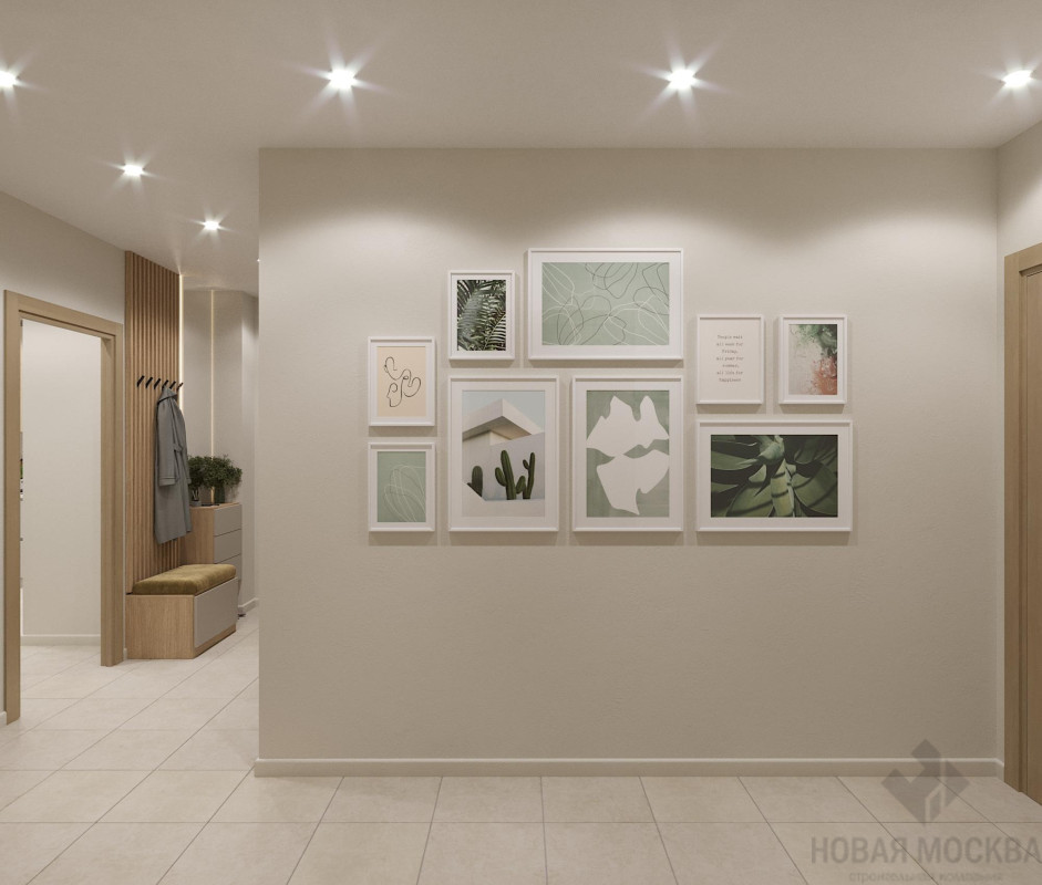 Дизайн двухкомнатной квартиры по адресу ул. Старокрымская, дом 15, корпус 2_9 Дизайн двухкомнатной квартиры по адресу ул. Старокрымская, дом 15, корпус 2_9