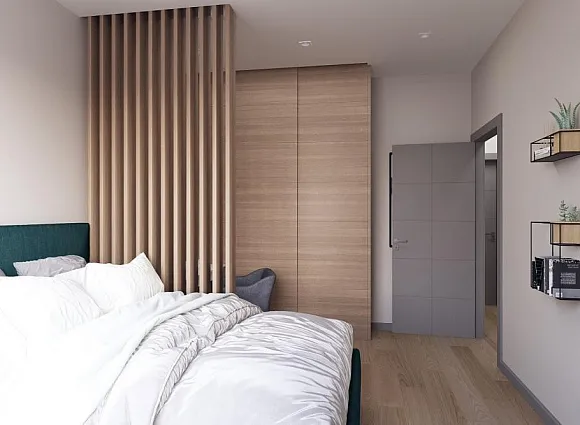 Дизайн квартиры 43 кв.м в ЖК Лесопарковый_8 Дизайн квартиры 43 кв.м в ЖК Лесопарковый