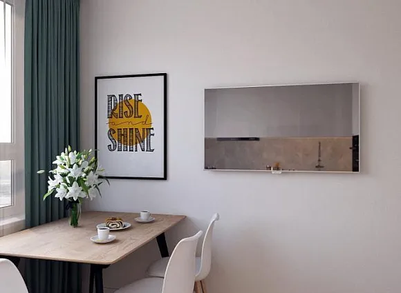 Дизайн-проект 2-комнатной квартиры 50,8 кв.м в ЖК Белые ночи_7 Дизайн-проект 2-комнатной квартиры 50,8 кв.м в ЖК Белые ночи