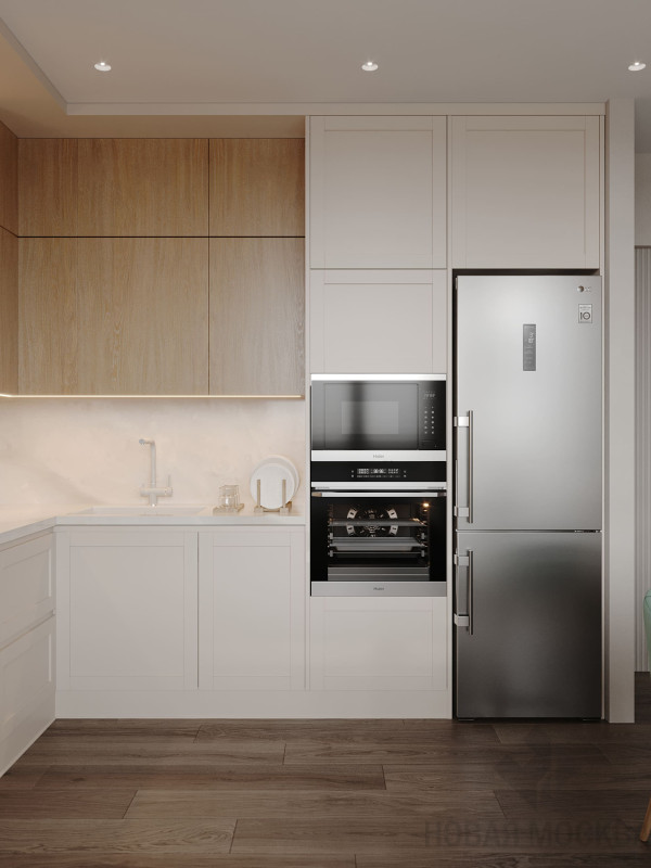 Дизайн двухкомнатной квартиры по адресу: улица Василия Аксенова, дом 2_6 Дизайн двухкомнатной квартиры по адресу: улица Василия Аксенова, дом 2_6