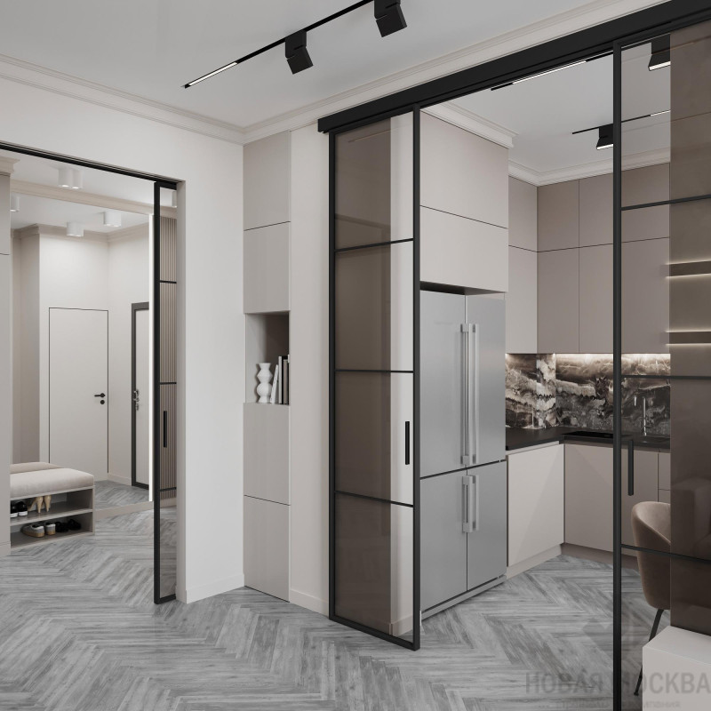 Дизайн трехкомнатной квартиры по адресу ул. Эдварда Грига, дом 17_1 Дизайн трехкомнатной квартиры по адресу ул. Эдварда Грига, дом 17_1