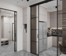 Дизайн трехкомнатной квартиры по адресу ул. Эдварда Грига, дом 17_1 Дизайн трехкомнатной квартиры по адресу ул. Эдварда Грига, дом 17_1