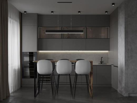 Дизайн-проект двухкомнатной квартиры по адресу: Аминьевское шоссе, дом 4Д корпус 3_0