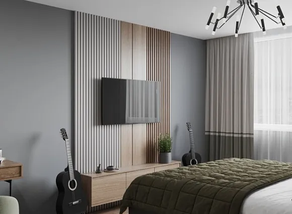 Дизайн трехкомнатной квартиры по адресу: улица Полярная, дом 32, корпус 3