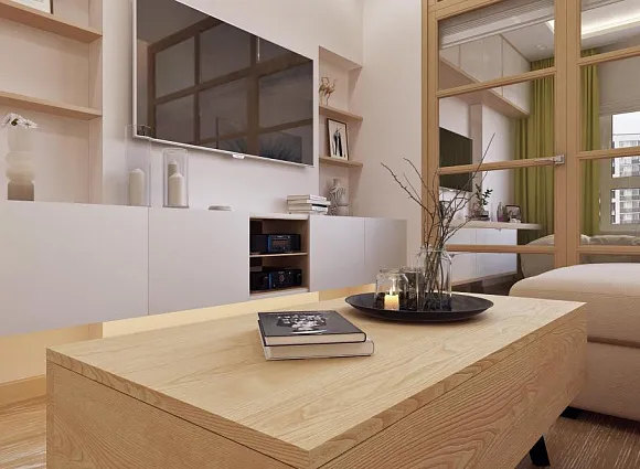 Дизайн-проект 3-комнатной квартиры 93 кв.м в ЖК Скандинавия