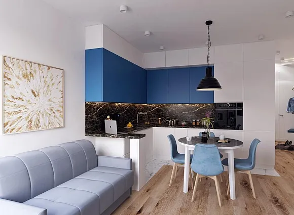 Дизайн-проект студии 45 кв.м в ЖК Новая звезда_0 Дизайн-проект студии 45 кв.м в ЖК Новая звезда