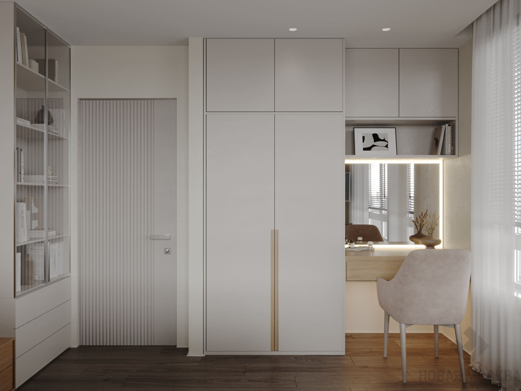 Дизайн двухкомнатной квартиры по адресу: улица Василия Аксенова, дом 2_11 Дизайн двухкомнатной квартиры по адресу: улица Василия Аксенова, дом 2_11