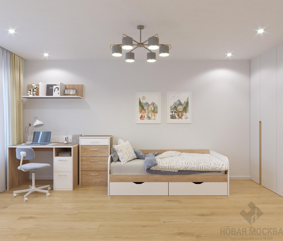 Дизайн двухкомнатной квартиры по адресу ул. Старокрымская, дом 15, корпус 2_16 Дизайн двухкомнатной квартиры по адресу ул. Старокрымская, дом 15, корпус 2_16