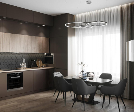 Дизайн трехкомнатной квартиры 96 кв. м в ЖК Скандинавия Юг_0