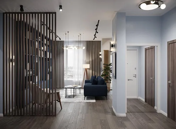 Дизайн квартиры 85 кв.м в ЖК Скандинавия_6 Дизайн квартиры 85 кв.м в ЖК Скандинавия