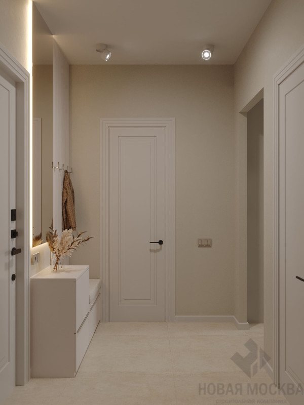 Дизайн однокомнатной квартиры по адресу: поселок Заречье, Мещерский бульвар, дом 2_1 Дизайн однокомнатной квартиры по адресу: поселок Заречье, Мещерский бульвар, дом 2_1