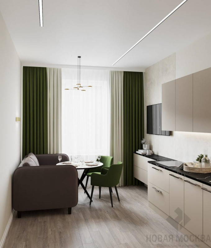 Дизайн-проект двухкомнатной квартиры по адресу ул. Эдварда Грига, 16/1_15 Дизайн-проект двухкомнатной квартиры по адресу ул. Эдварда Грига, 16/1_15