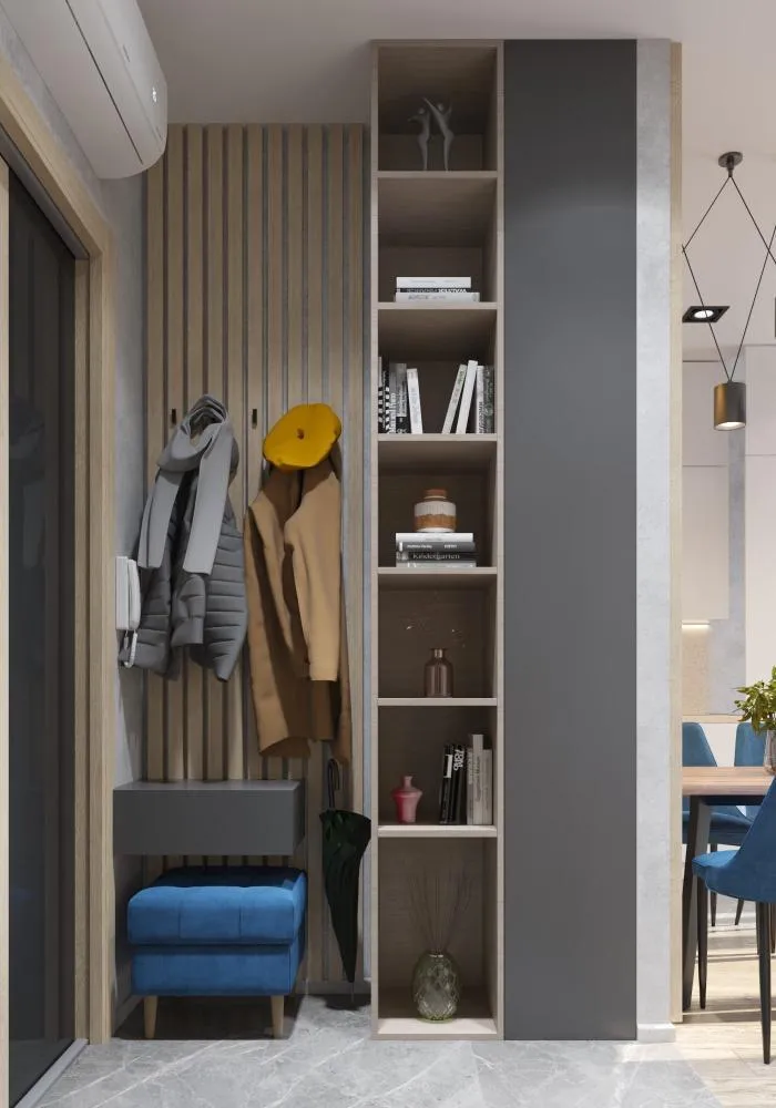 Дизайн однокомнатной квартиры 40 кв. м в ЖК Невский_17 Дизайн однокомнатной квартиры 40 кв. м в ЖК Невский