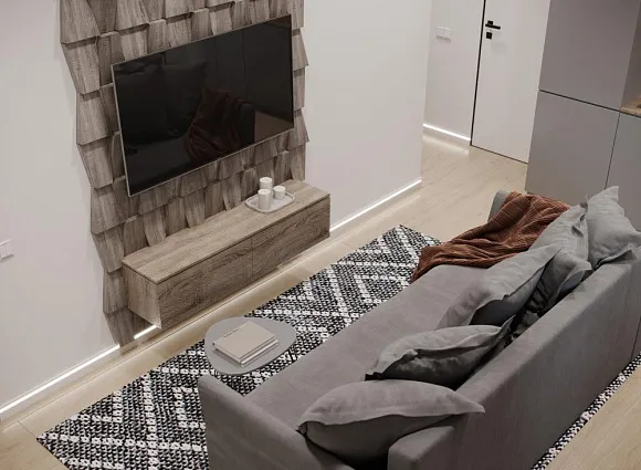 Дизайн квартиры 72 кв. м в Красногорске_3 Дизайн квартиры 72 кв. м в Красногорске