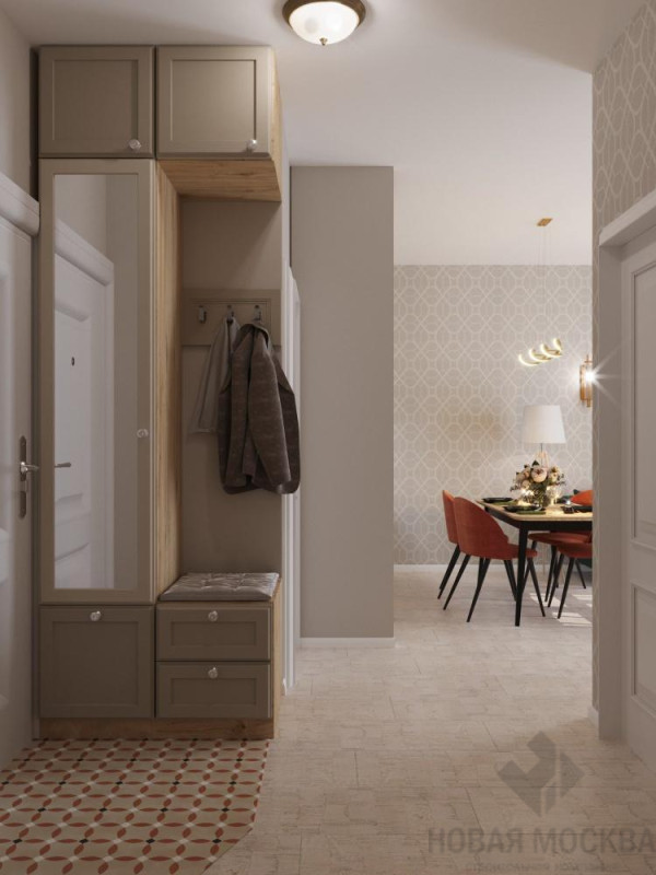 Дизайн-проект квартиры 40 кв.м в ЖК Поколение_5 Дизайн-проект квартиры 40 кв.м в ЖК Поколение_5