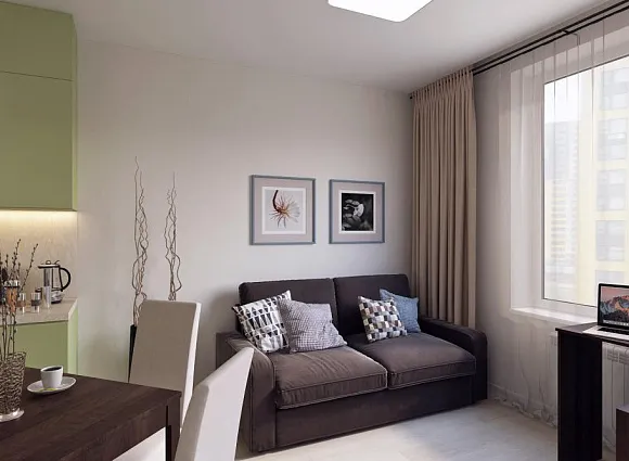 Дизайн-проект квартиры 31 кв.м в ЖК Новая Звезда_2 Дизайн-проект квартиры 31 кв.м в ЖК Новая Звезда