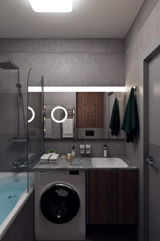 Дизайн-проект квартиры 38 кв.м в ЖК Новая Звезда_14 Дизайн-проект квартиры 38 кв.м в ЖК Новая Звезда_14