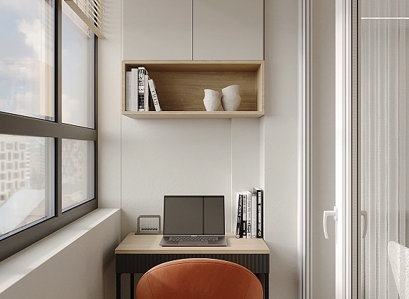 Дизайн однокомнатной квартиры по адресу Аминьевское шоссе, дом 4Д, корпус В