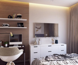 Дизайн-проект 1-комнатной квартиры 34,2 кв.м по адресу: Москва, Нововладыкинский проезд, дом 1, корпус 4_2