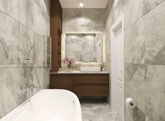 Дизайн трехкомнатной квартиры по адресу: улица Эдварда Грига, дом 17