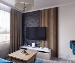 Дизайн двухкомнатной квартиры в ЖК Новая звезда_2