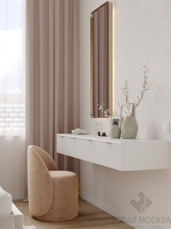 Дизайн двухкомнатной квартиры по адресу: улица Куприна, дом 1, корпус 1_18 Дизайн двухкомнатной квартиры по адресу: улица Куприна, дом 1, корпус 1_18