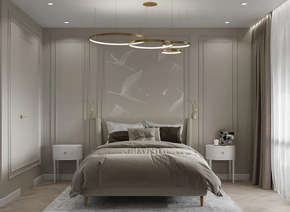 Дизайн квартиры 85 кв. м в ЖК Белые ночи_0 Дизайн квартиры 85 кв. м в ЖК Белые ночи